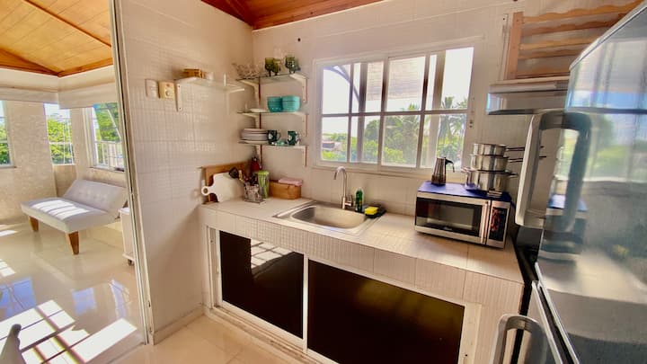 Estudio Cómodo Vista Mar Con A/c + Terraza Común - Puerto Plata