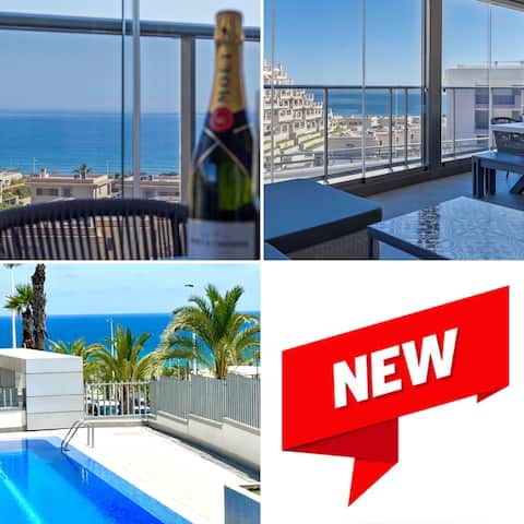 New apartment in Arenales del Sol/ocean view