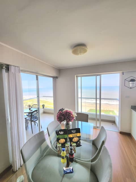 Exclusive Oceanfront Apartment 10 min Miraflores
