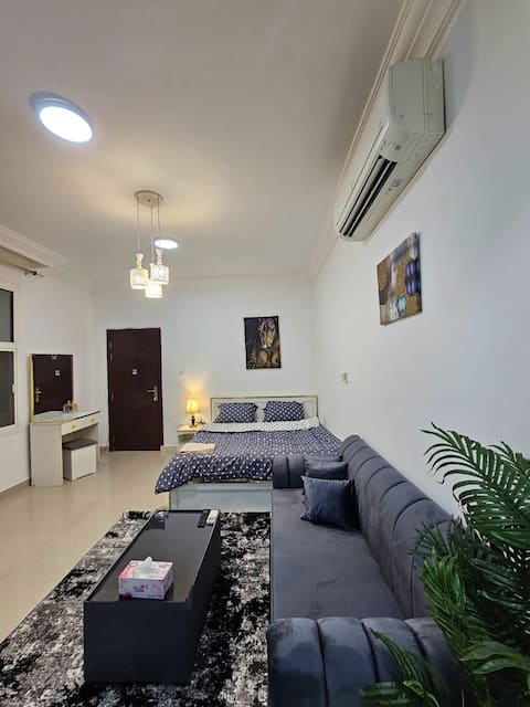 Upscale studio next to Tawam Hospital