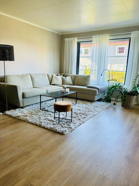 Nice apartment 87 sqm. Sundvollen/Hole with garden