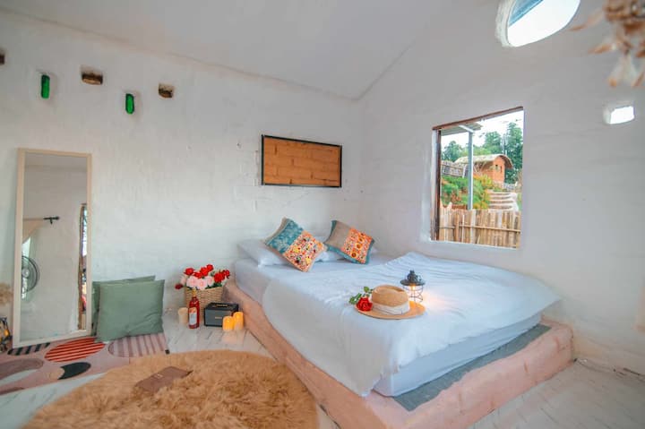 ตั้วบ้านดินTuabaandin บ้านดิน2 - Mae Rim District