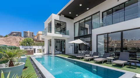 Villa kedma - heated pool