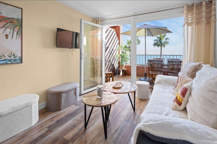 Superbe Appartement Vue Mer & Montagnes + Piscine - Théoule-sur-Mer