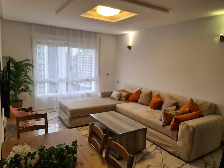 Charming Appart. With Sea View - Tánger