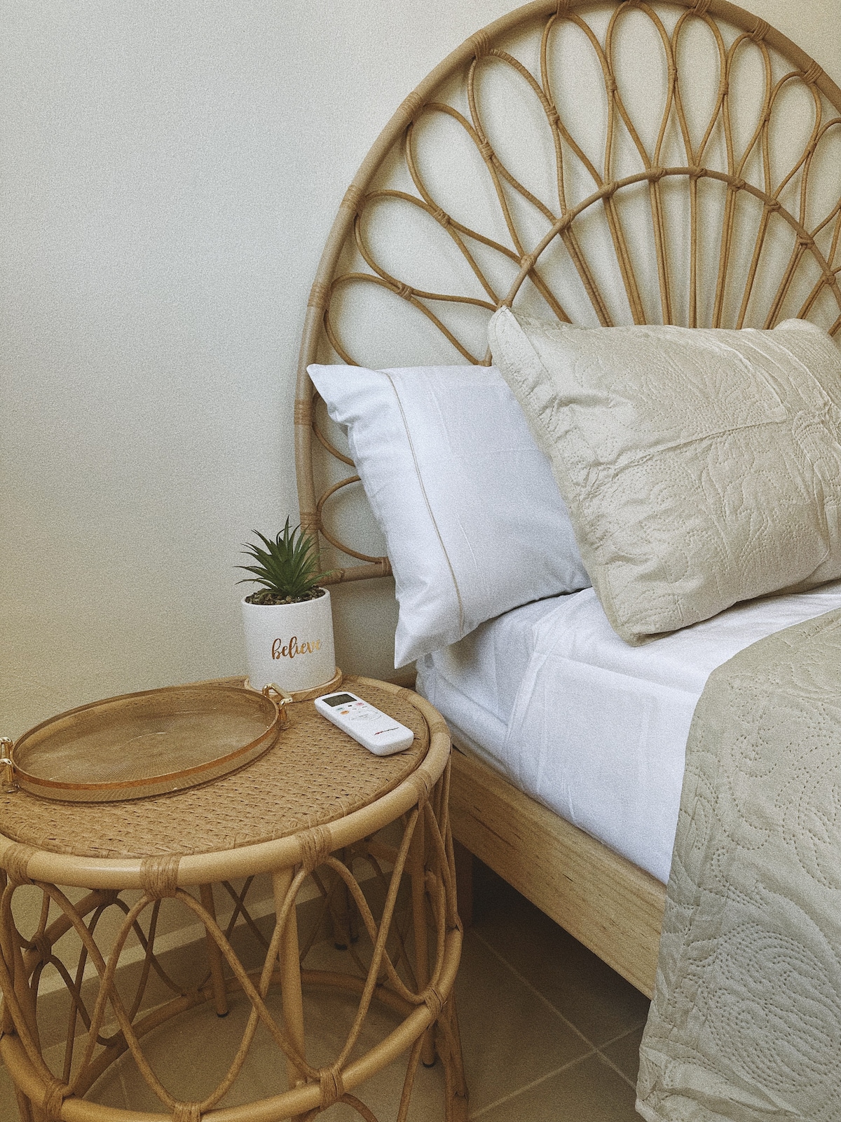 Სიმშვიდე და განტვირთვა სწორედ ამ საძინებელში შესვლაა. 