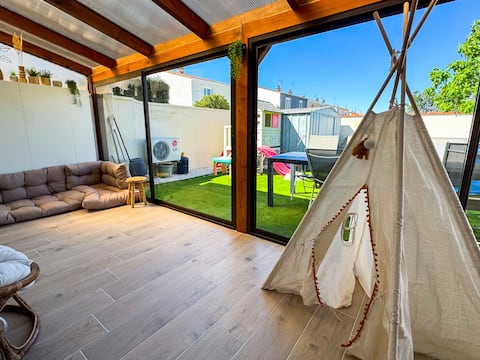 Family villa 4hp - Garden & children's games