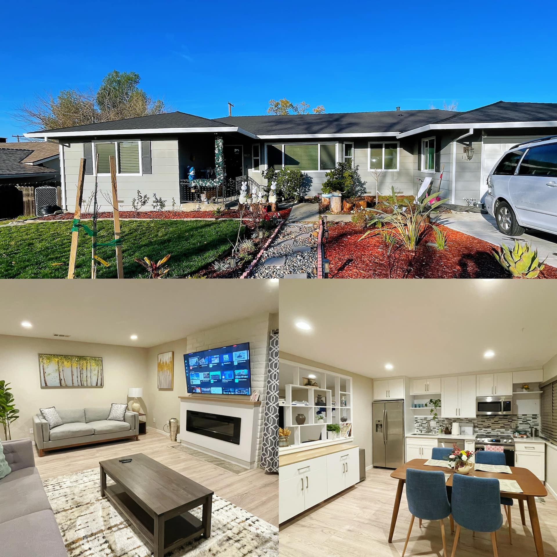 3 bedrooms 3 beds 2 baths