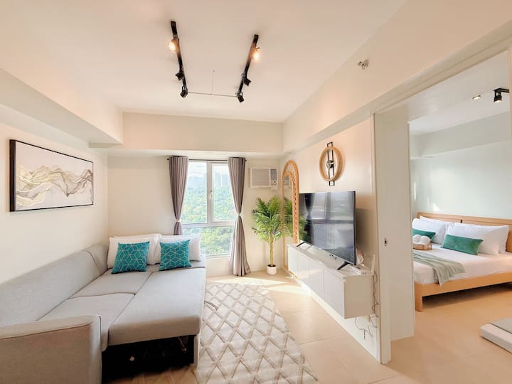 1br Condo W/ Sofabed In Cebu It Park + Pool + Wifi - Cebu City