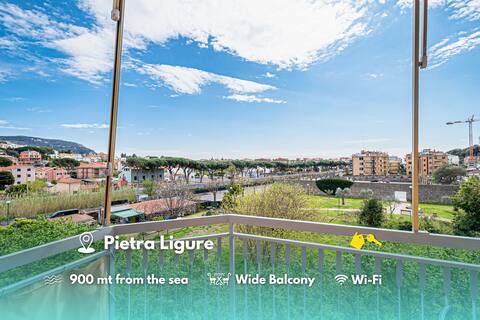 [14 minutes from the sea and center] Relaxation and Open View