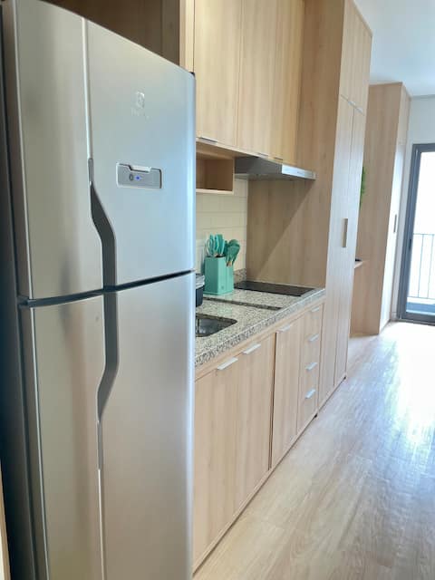Top Airbnb: Modern Studio | Ibirapuera | Pool + Gym em Moema
