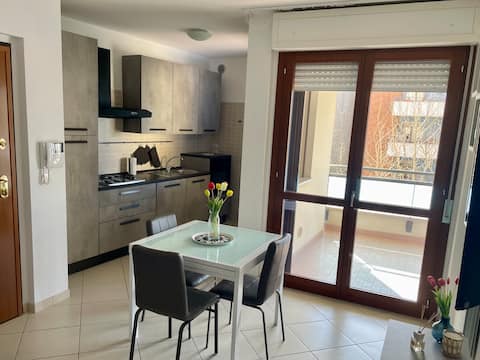 Top performing Airbnb: Apartment within walking distance of the sea|Wi-Fi|terrace in Montesilvano