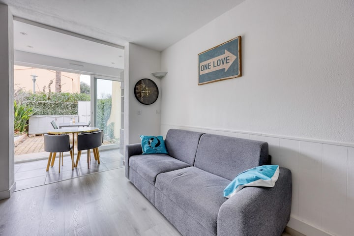 New Bel Appartement Terrasse Piscine Parking Clim - Sanary-sur-Mer