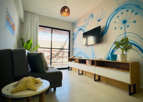 Top Airbnb: Stylish Ibiza Apartment • Beachfront & Comfort in Piauí
