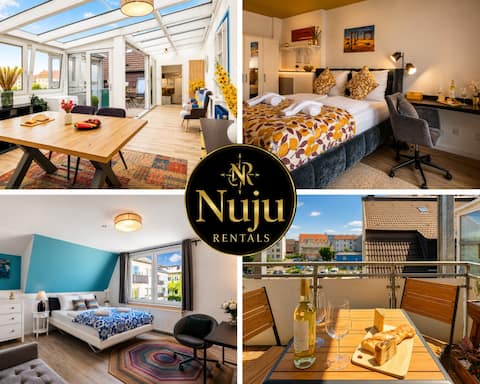 NUJU Rentals | 4-Zimmer |10 Gäste |Wintergarten