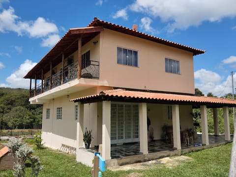 House overlooking the valley
