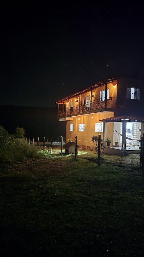 House with a view for the valley