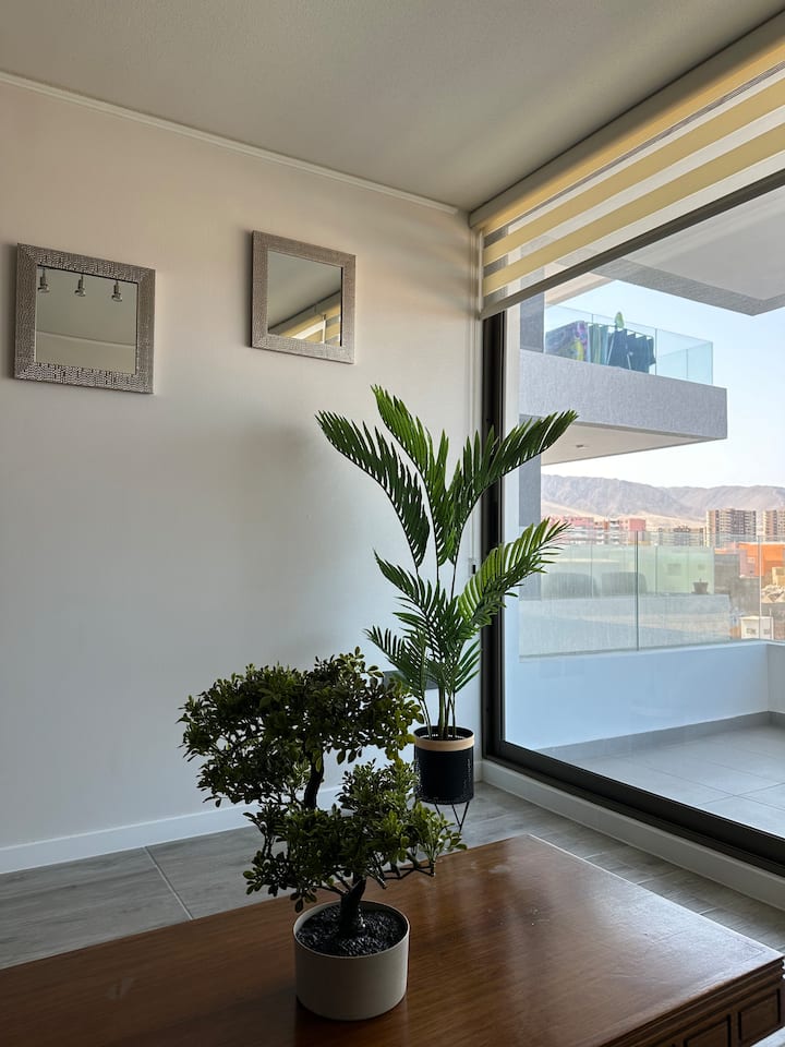 Acogedor Departamento A 1 Minuto Del Balneario - Antofagasta, Chile