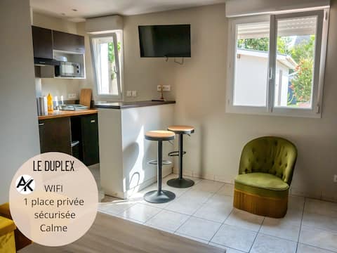 The duplex - studio - air-conditioned - quiet