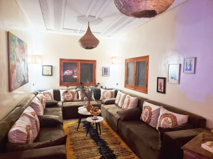 Hôtel & Restaurant Villa Des éToiles : Chambre N°4 - Ourika