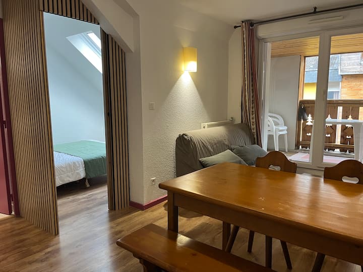 Charmant Apt 2-4 Personnes Avec Balcon Et Piscine - Cauterets
