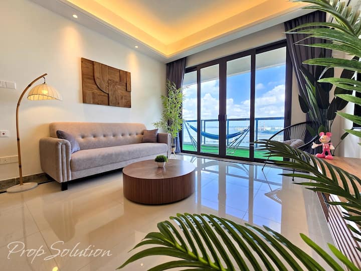 Seaview 3br Johor Bahru Ciq 10pax - 조호르바루