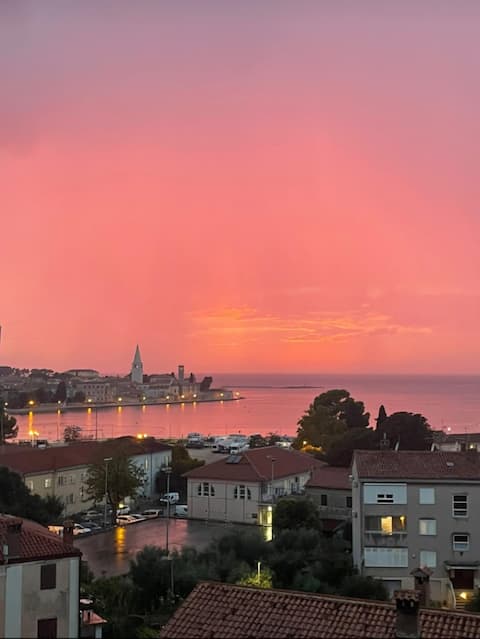 Modern apartment overlooking the sea