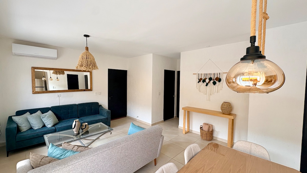 Airbnb con mejor rendimiento: New apartment 3 bedrooms 7 min Mayan Train en Supermanzana 341