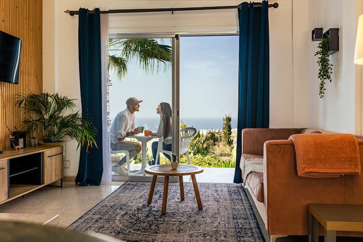 Sea View Townhouse Villa Libellula - Paphos