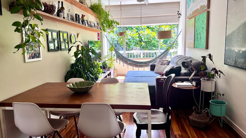 Lar no coração do Leblon