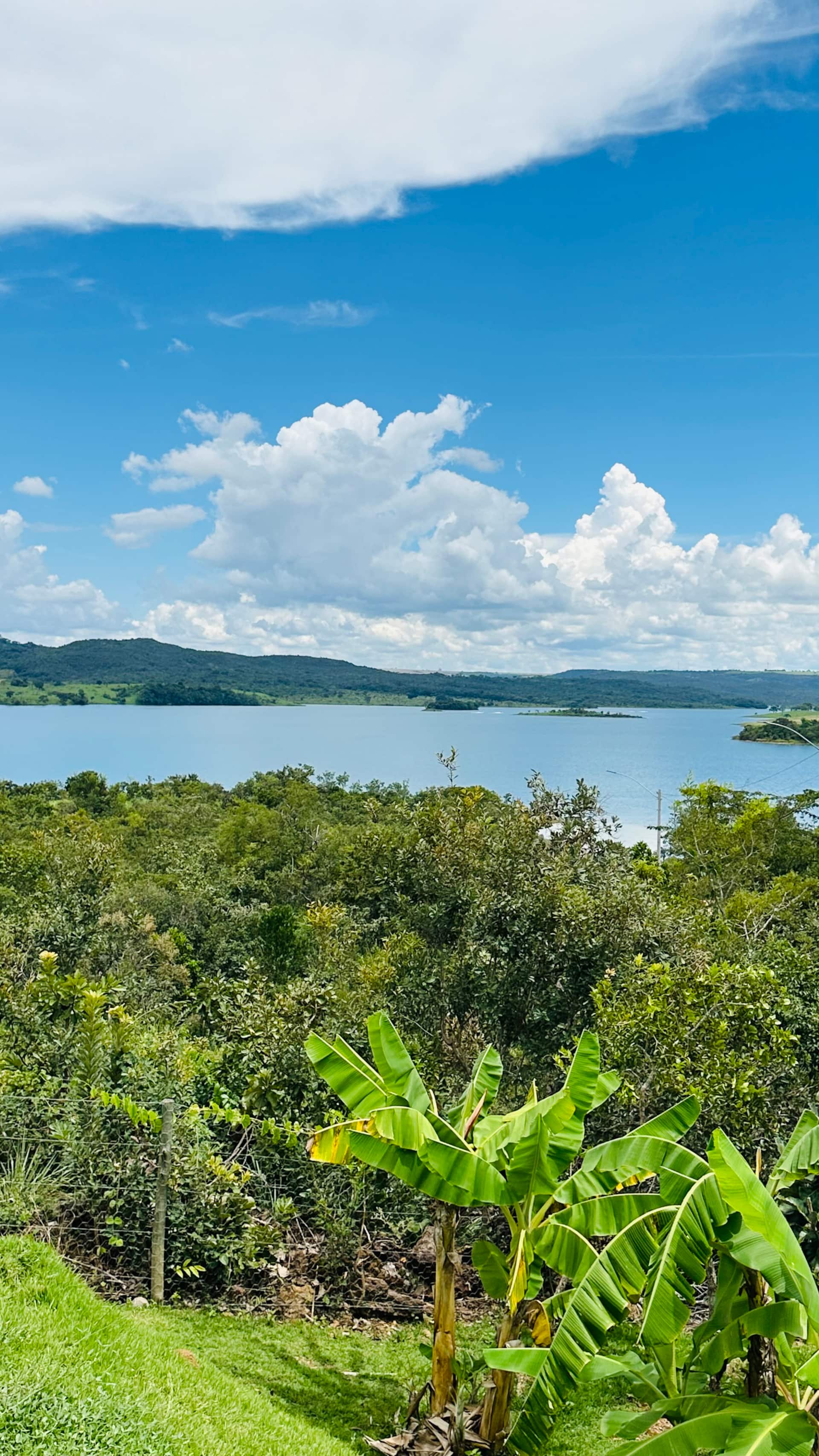 Lago de Corumbá visto da região do chalé