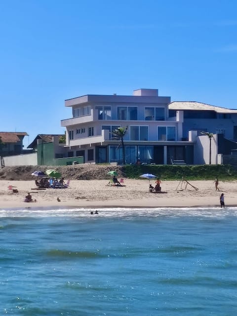 Beach house on the sand