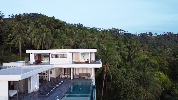 Villa Jungle Sea View 4Br & Panoramic view