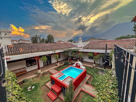 Garden House of the Treasures of Antigua Guatemala