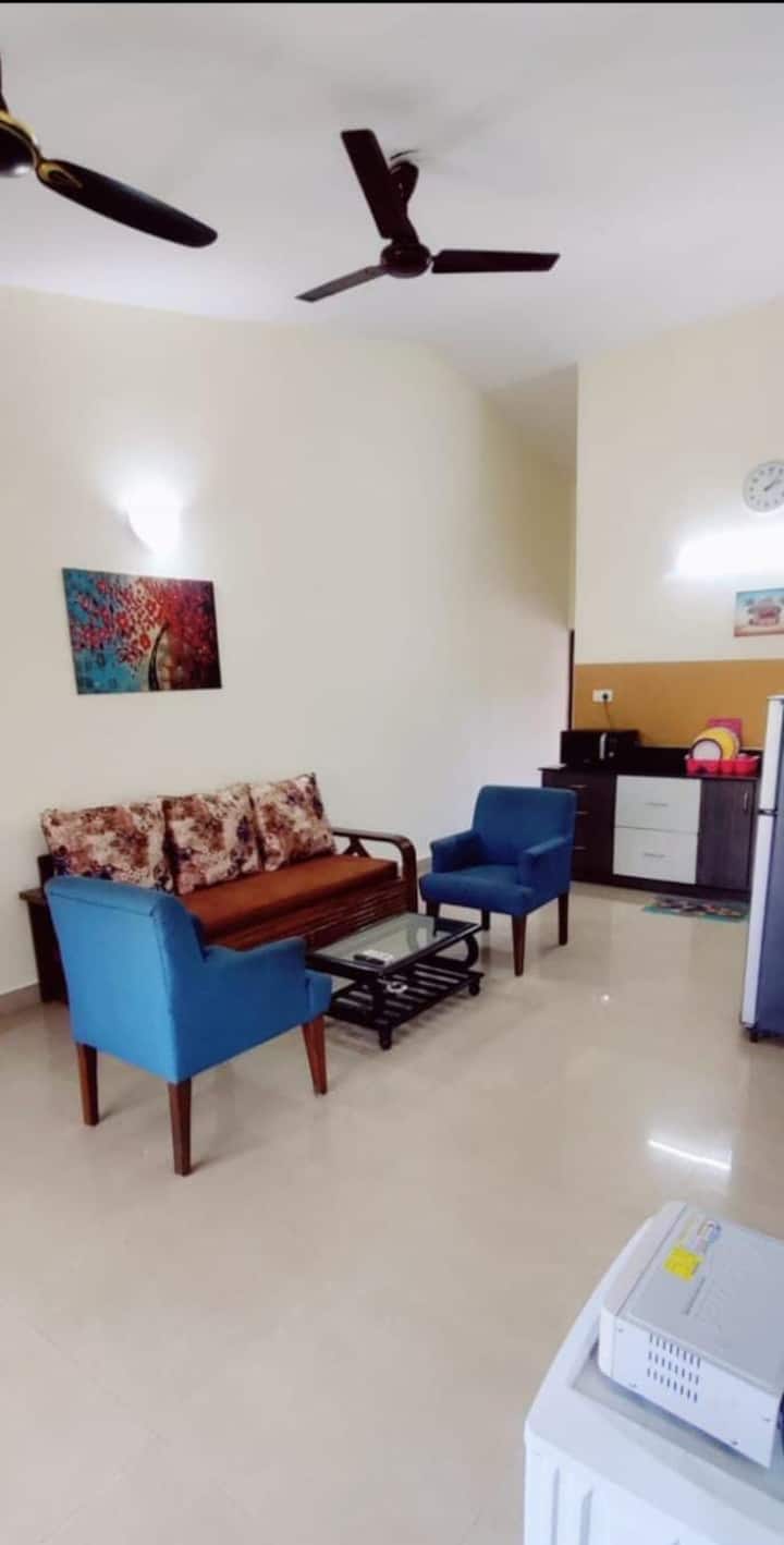 Spacious 1bhk Near Candolim Near Beach - Goa