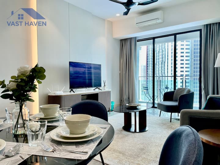 The Ooak 2br Suite W/ Balcony, B-tub & Netflix - Kuala Lumpur