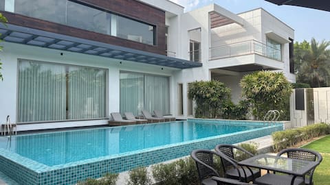 MR Farm by Under My Roof | 5BHK Luxury Farm w Pool