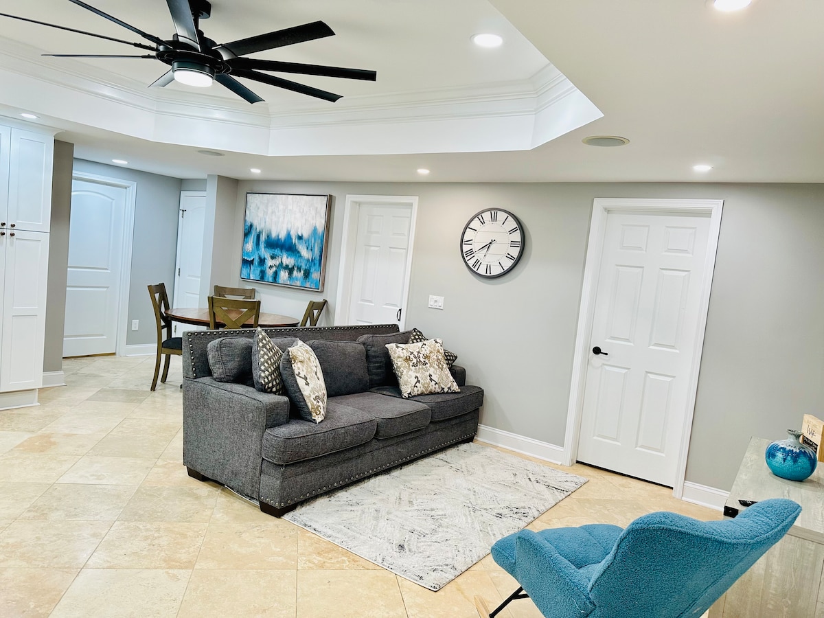 Modern Basement Apt near Chateau Elan/Rd Atlanta