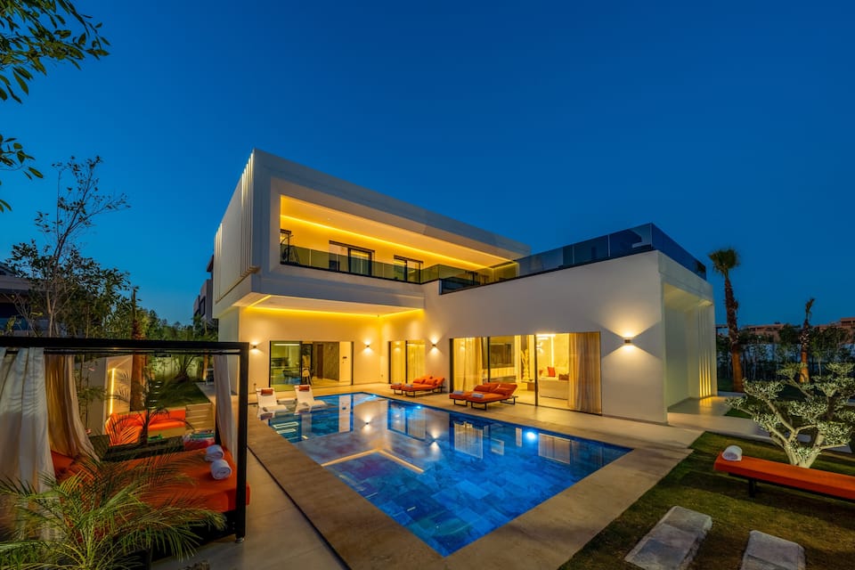 Villa Noria, a modern villa on a golf resort, Marrakesh, Marrakesh-Safi, Morocco, photo 3 of 10