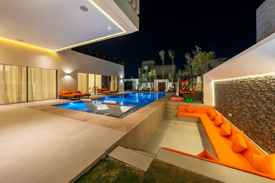 Villa Noria, in a Marrakech golf resort, Marrakesh, Morocco, photo 9 of 10