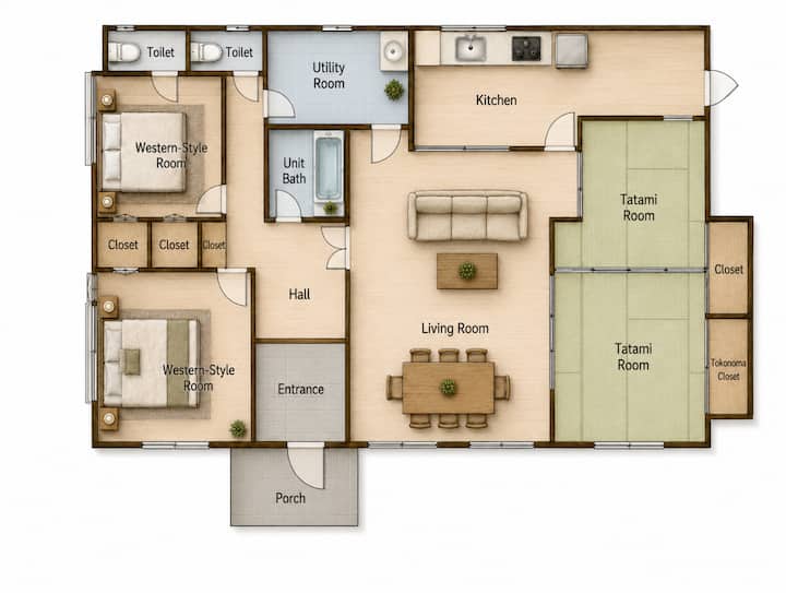 Great Access To Lavender & Ski! Fits Large Groups! - 芦別市
