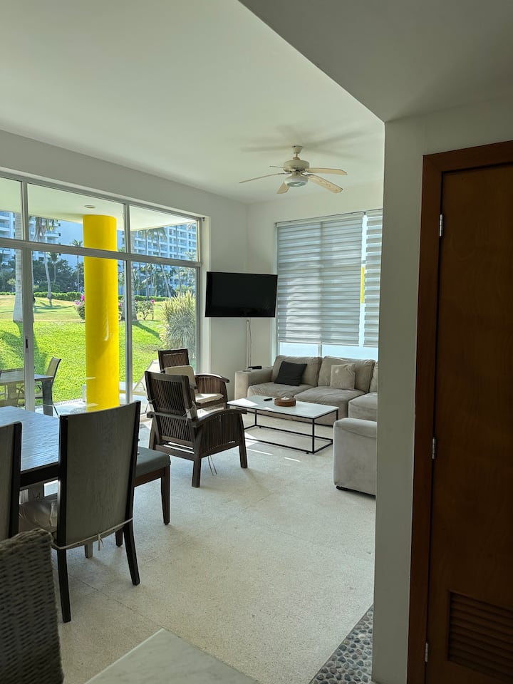 Villa 3 Recámaras  Mayan Campo De Golf Con Playa - Acapulco