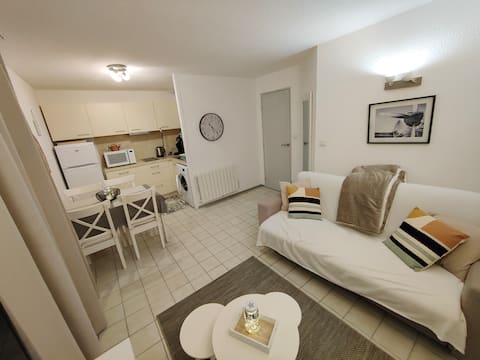 Beautiful bright apartment near the thermal center