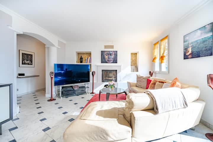 Villa D’exception, Vue Mer Panoramique Sur Nice - Niza