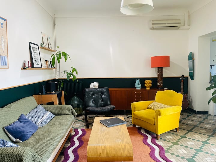 Maison Familiale Climatisée Avec Jardin - Bordeaux