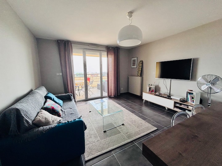 Vue Mer Et Montagne, Piscine, Parking, Wi-fi - Antibes