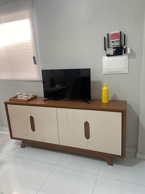 Top performing Airbnb: Cozy house in the center, with air conditioning in Cascavel