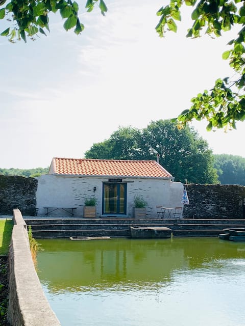 Studio au bord de l'étang