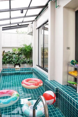 Homey 3 br with pool, 1 stop from Iconsiam gallery image 2