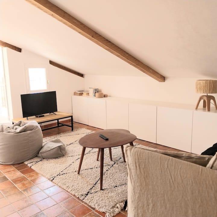 Très Beau 100 M2-vue Sur Toit+paysage-coeur Centre - Aix-en-Provence